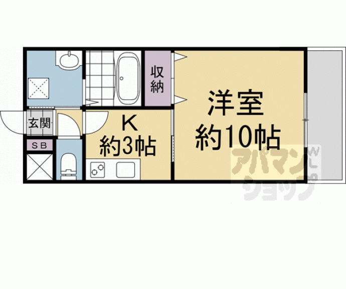 【ＳＱＵＡＲＥ　ＨＩＬＬＳ　ＭＯＭＯＹＡＭＡ】間取