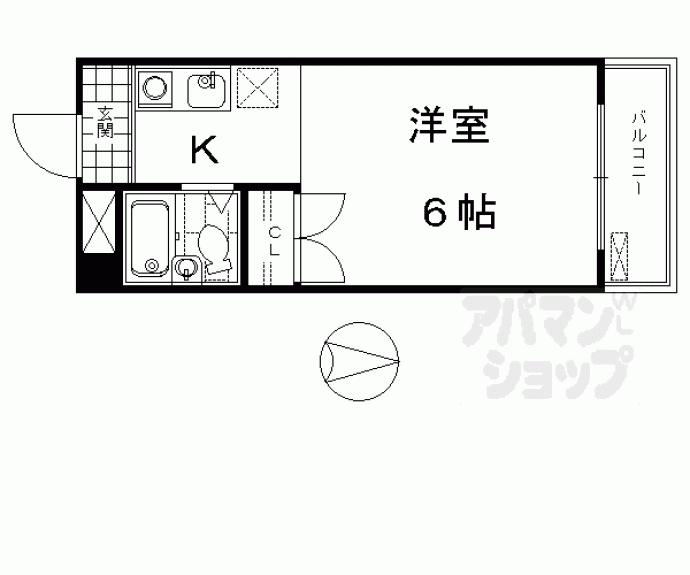 【なごみハイツ】間取