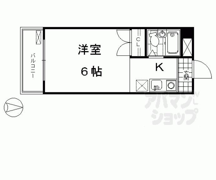 【なごみハイツ】間取