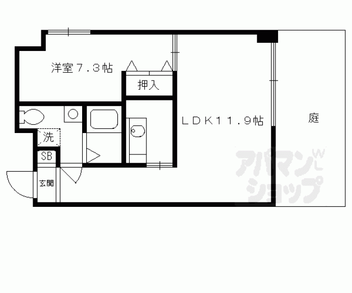 【ルーミネス芦谷三番館】間取