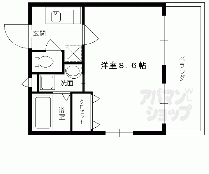 【クリオジーテ七条】間取