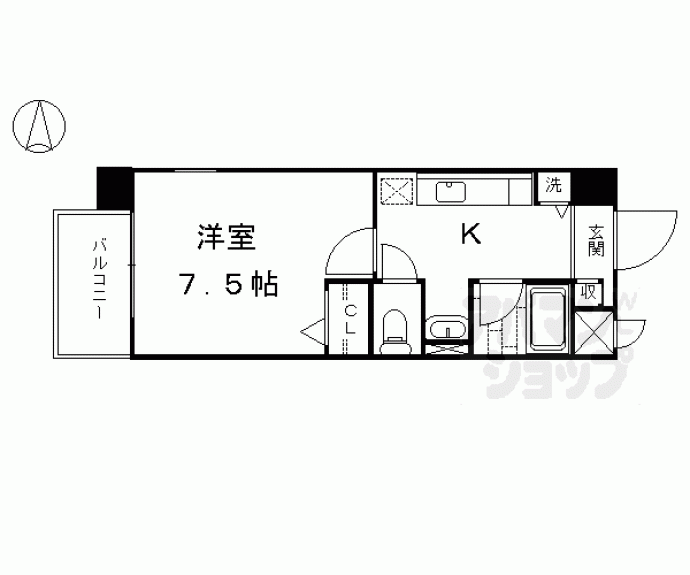 【ヴェルキューブ石雲】間取