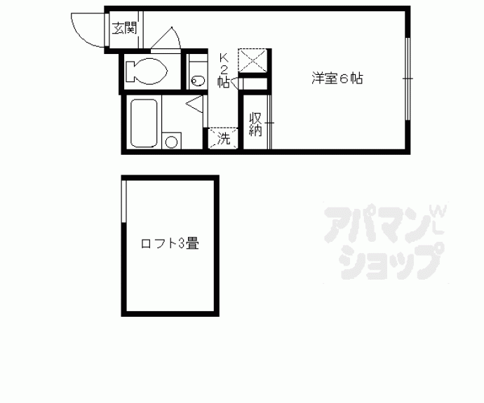 【レオパレスＲＯＹＡＬＣＯＵＲＴ】間取