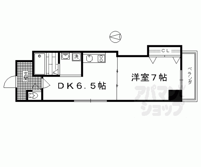 【ライズビルサウスポイント】間取