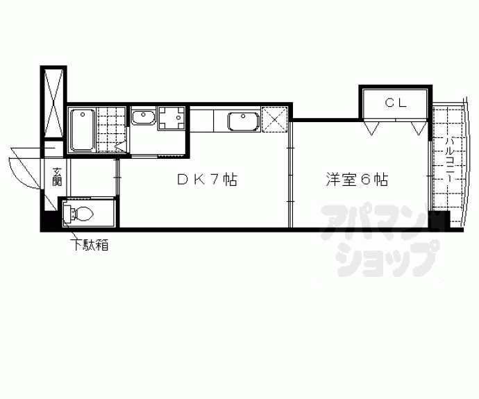 【プリムヴェール】間取