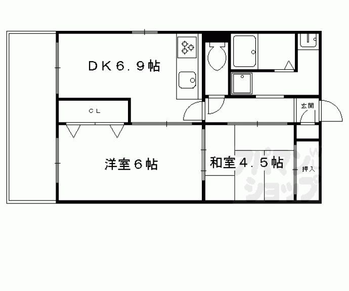 【ラ・ファミーユ】間取