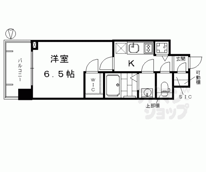 【エスリード京都梅小路】間取