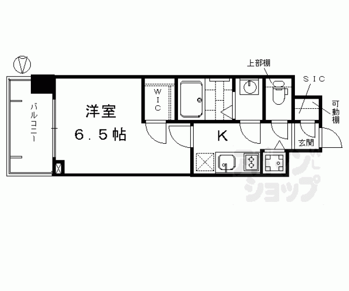 【エスリード京都梅小路】間取