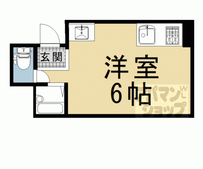 【山米マンション】間取