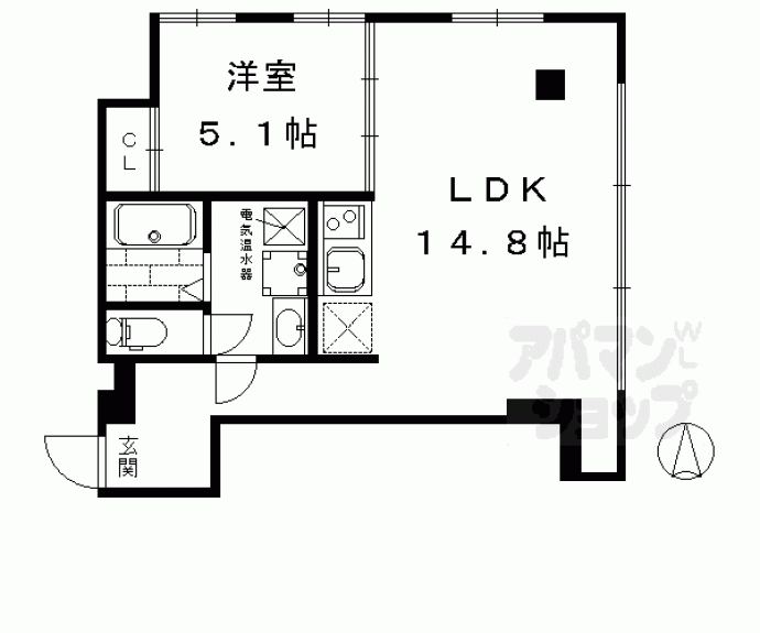 【八木ビル】間取
