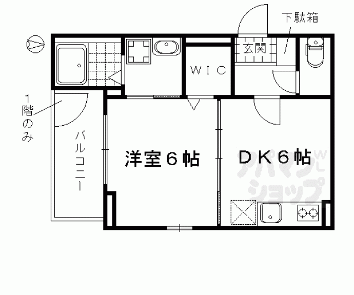 【ｆｏｒｅｓｔａ　御所ノ内】間取