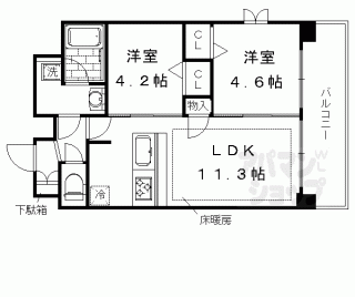 【プレサンスＴＨＥ　ＫＹＯＴＯ　華苑】