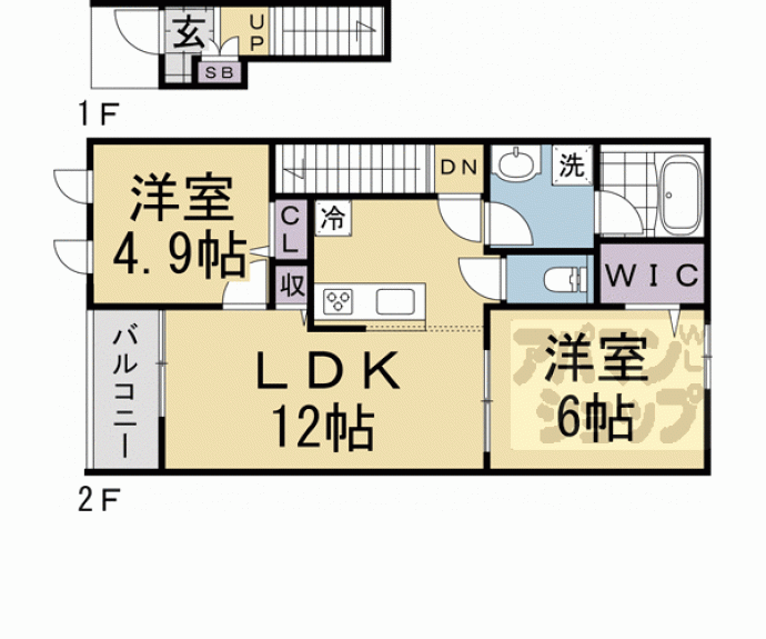 【グリュックハイム】間取