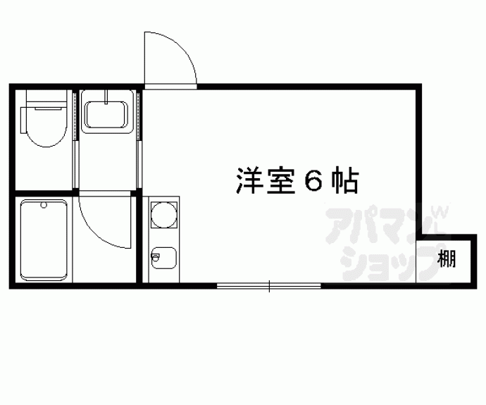 【天使ＥｉＧＨＴ　ＲｏｏＭ】間取