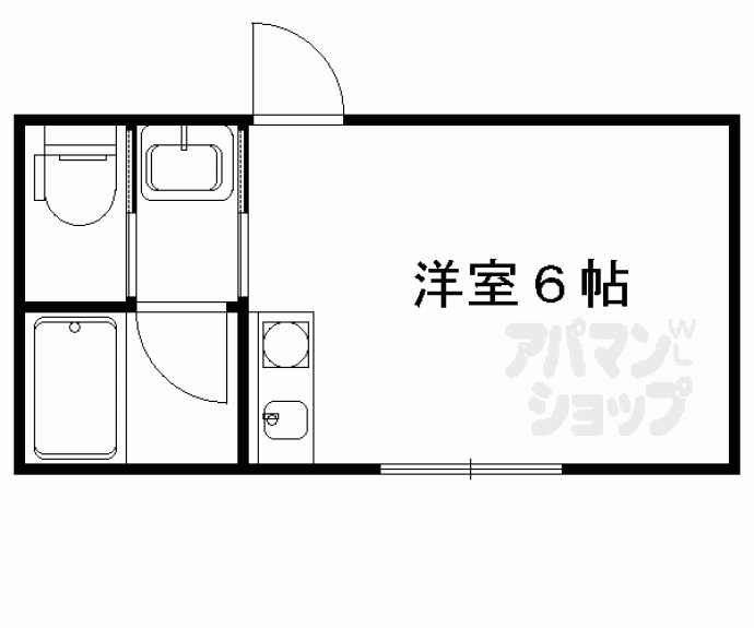 【天使ＥｉＧＨＴ　ＲｏｏＭ】間取