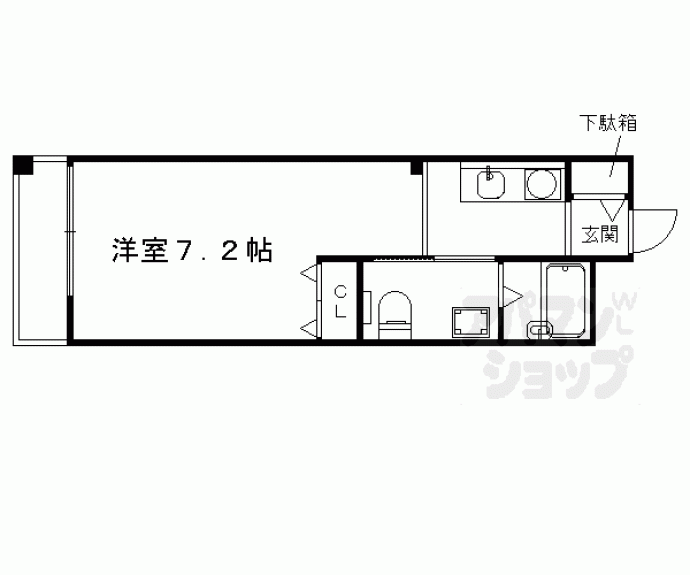 【ブリエ京都】間取