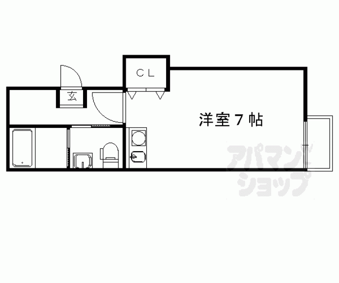 【ブリエ西大路】間取