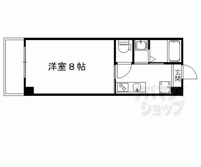 【アクアフロント梅小路】間取