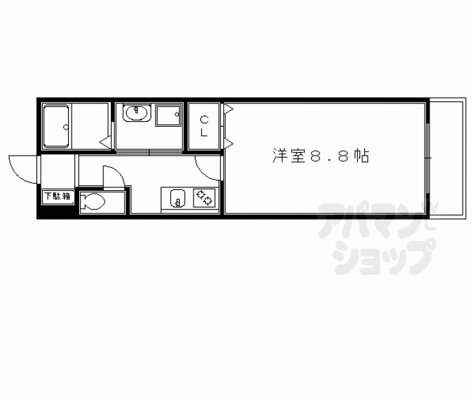 【Ａｌｉｃｅ烏丸】間取