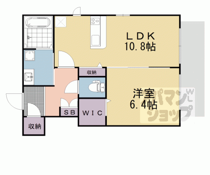 【ｃｈｅｒ　ａｒｂｒｅ】間取