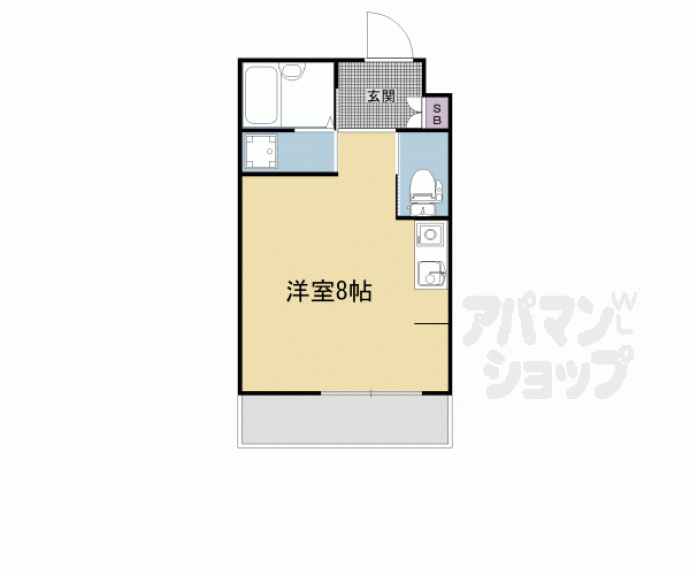 【プルミエール東山七条】間取