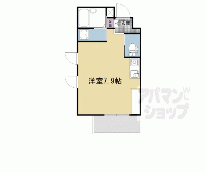 【プルミエール東山七条】間取