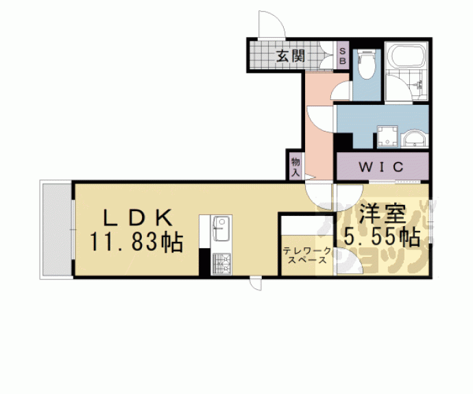 【シャーメゾンネクサス】間取