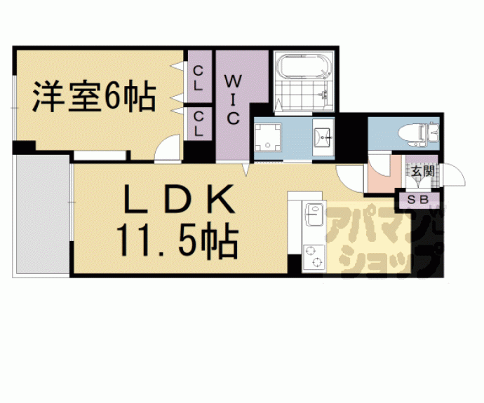 【グランクレスタ】間取