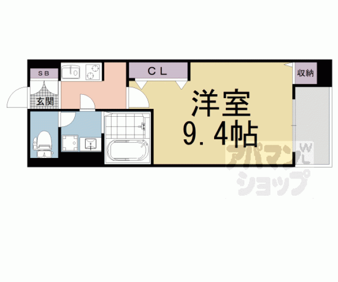 【プロムナード桂川】間取