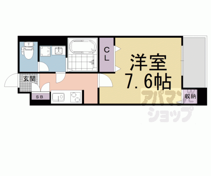【プロムナード桂川】間取