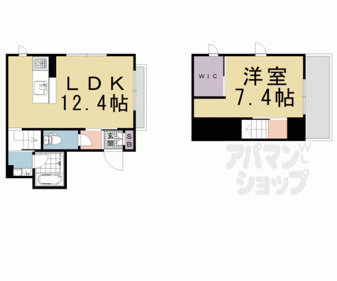 【シャーメゾン東寺道】間取
