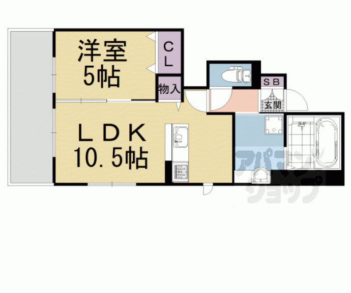 【Ｌａｎｔａｎａ】間取