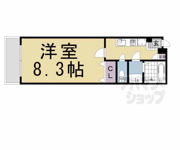 【ワールドアイ京都梅小路】間取