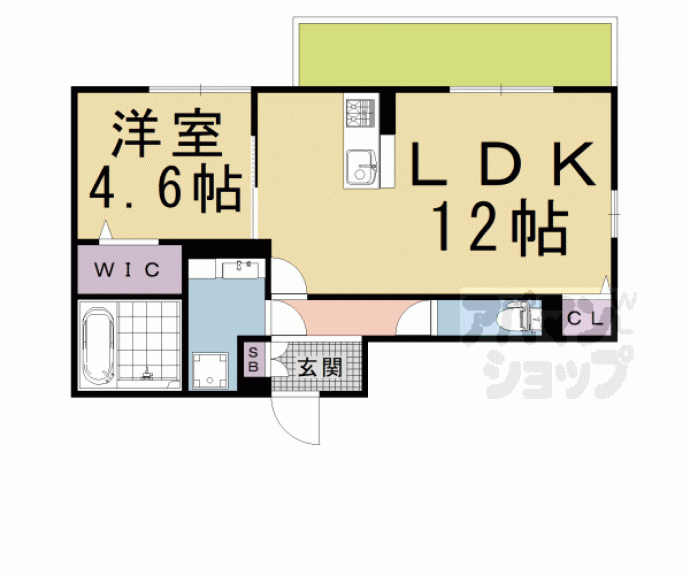 【セジュールＫ】間取