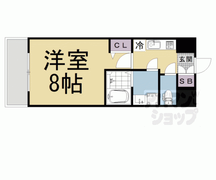 【Daiwa Grace Maison 京都西七条】間取