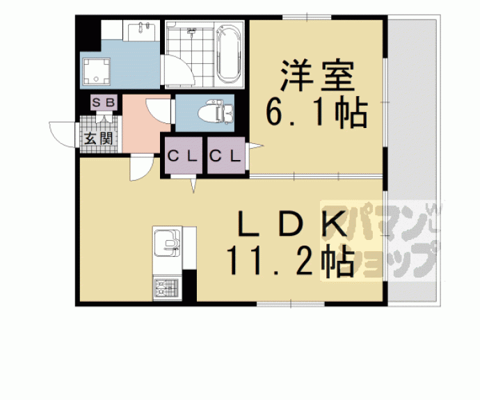 【トラウムJTS】間取