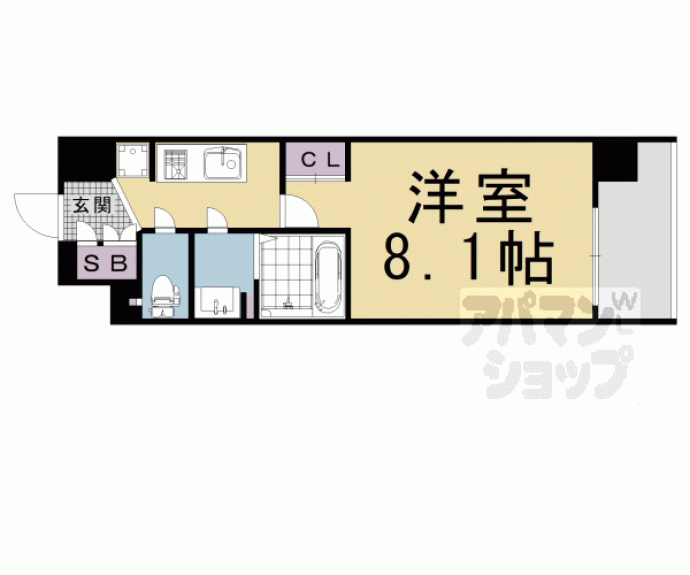 【ソルテラス京都洛南】間取