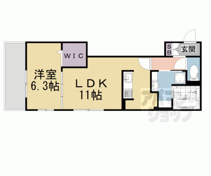 【アデウ　ドゥーエ】間取