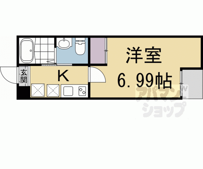 【Ｋａｍｏ　Ｒｉｖｅｒ　清水五条】間取