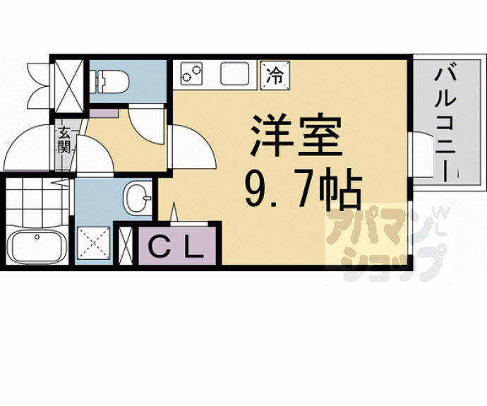 【グランデコート大宅SOUTH】間取