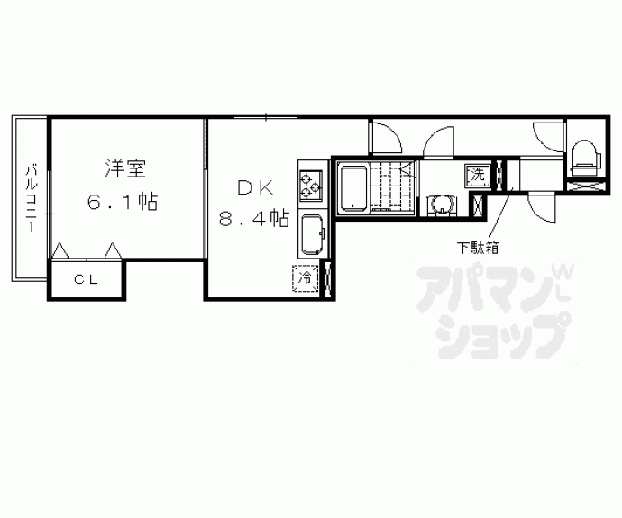 【メゾンルノアール】間取