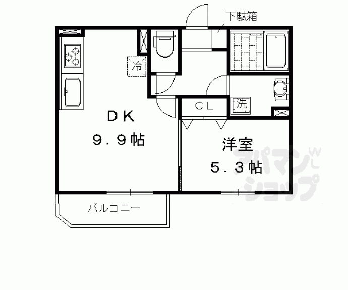 【メゾンルノアール】間取
