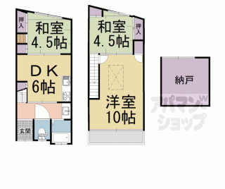 【東山区慈法院庵町貸家】