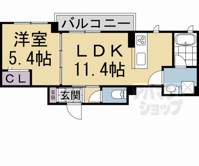 【シャーメゾン好日】間取