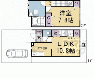 【吉祥院定成町テラスハウスＡ】