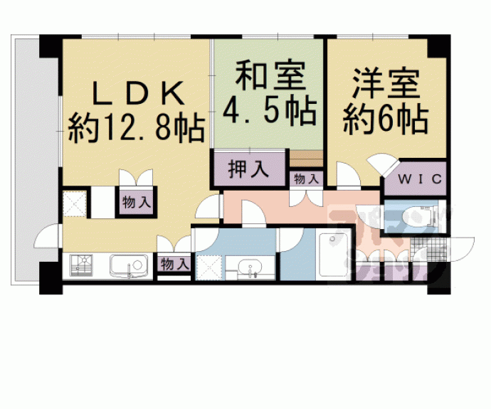 【藤和シティホームズ堺町通】間取