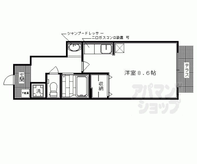 【ヴェルドミール佐井】間取