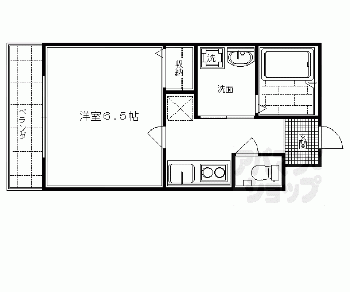【ネオコーポ住吉】間取