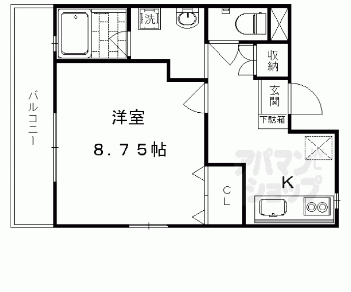 【プリジェール北御所】間取