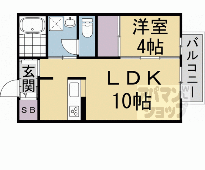 【ブルーヴェールトクラⅡ】間取